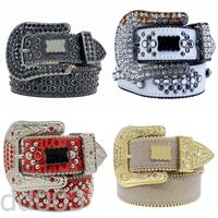 Cinturas BB Cinturón de lujo para mujeres diseñador brillante Diamante brillo bling clásico color puro ceinture valentines day regalos para hombres cinturones de diseñador exquisito PJ003 B23