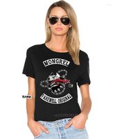 T-shirt da camicie da uomo Gone Maglietta motociclistica S M L 5xl Black Unisex Tee