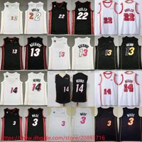 NBA_ Jersey Custom City Printed Jimmy 22 Butler Tyler 14 Herro Bam 13  Ado Dwyane 3 Wade Victor 4 Oladipo Men Woman Kids Youth''nba''Jerseys 