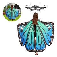 Special Occasions Women' s Butterfly Cape Butterfly Wing...