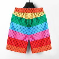Mens Tasarımcı Şort Moda Rahat Gevşek Sokak Giyim Yaz Plajı Erkekler Klasik Mektup Baskı Plajı Plaj Pantolon M-3XL