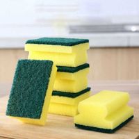 Sponges Almohadillas para lavar lavavajillas almohadilla de bizcocho de esponja de depurador para limpiar utensilios de cocina Lavado de cocinas