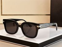 Novos óculos de sol quadrados de design de moda 034 Acetato quadro clássico clássico e generoso estilo generoso