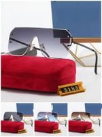 Gafas de sol de moda Eyewear Gafas Diseñador de diseñador de diseñador Goggle Beach Gafas para el hombre para el hombre Mujer 5 Color Opcional