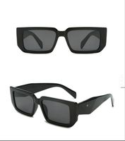 Quadratische Sonnenbrille HD-Nylonlinsen UV400 Anti-Radiation Street Fashion Strand Laufsteg geeignet für alle mit dem passenden Stil Designer Sonnenbrillen Unisex mit Box