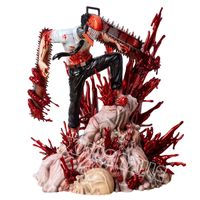 Figuras de brinquedo de ação 29 cm Motosserra Denji Anime Figura Denji/Power Action Figure 1560 Chainsaw Man Denji Estatueta Adulto Colecionável Modelo Brinquedo Boneca 230313