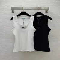 Women' s Tanks Spring Simple And Fashionable Cotton Vest