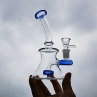 Becher Basis Bong Shisha Oil Rigs Rauchglasrohr Dicke Glaswasserbongs mit 14 mm Gelenk