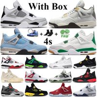 With Box Jumpman 4 Mens Basketball Shoes 4s Pine Green Photo...