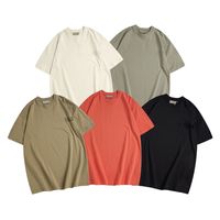 Designer mass camiseta feminina letra no peito camiseta laminada tampa curta de manga curta