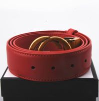 2023 m Luxury Designer Belt G Fivela Fashion Moda Genuíno Cintos Mulheres para Homens Carta Double Big Gold Clássico Cintura 3,8cm 20 Color 105-125cm