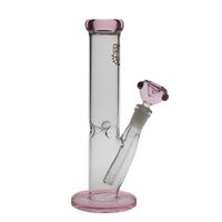 26 cm Girl de altura Bong Hookahs Lady Water Tip Tip Tip Glass Dab Diffusion Diffusion Percolate Tamaño de articulación rosa 14.4 mm PG3023