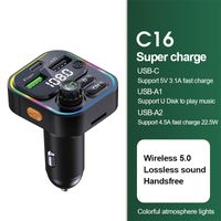 Super Fast Quicker Car Charger MultiFunctional MP3 Player Wi...