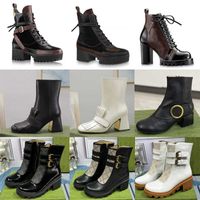 Новые дизайнерские женские ботинки Martin Boots Platform осень и зимние классические женские ботинки красивая повседневная обувь кожа US5-11 с коробкой №13
