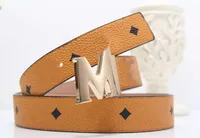 All-match luxe designer riem gesp mode lederen dames riemen brief dubbel groot goud klassiek