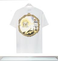 Designer Men Graphic Tees Luxury Femmes T-shirt Summer Fashion Trend Coton Pure Top à manches courtes à manches courtes