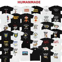 T-shirt maschile 2023SS Maglietta fatta umana UOMINI DONNE 1 1 T-Shirt Human Made Human Giappone Top Short Maniche L230317