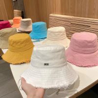 Großhandel Eimer Hut für Frauen ausgefranste Mütze Breite Krempe Hüte Sommer -Fisherman Beach