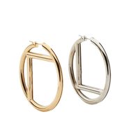 2023 Women Big Circle Hoops Earrings Fashion Simple Modelry Jewelry Designer Earrings Letter Stud arring arring explysale wholesale excluestite orecchini