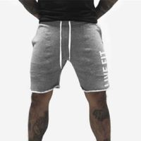 Shorts masculinos shorts masculinos novos shorts esportivos soltos de fitness lazer de lazer de treinamento de basquete Algodão respirável conforto w0316