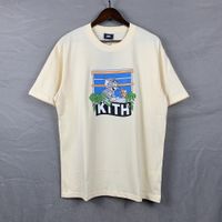 Camiseta Kith Mens Diseñador Camiseta Camiseta de entrenamiento For Men