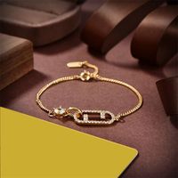 Luxury Womens Bracelet Designer Jewelry Diamond Gold Wedding...