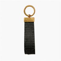 Leder-Schlüsselanhänger im luxuriösen, zarten Designer-Stil, erhältlich in neun Farben fashionbelt006