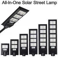 500W Solar Street Lights Outdoor LED LED LED FLUDL LIGHTS SESSOR IP65 DUSK DUGN DAWN SOLAR LIGHT LAMP