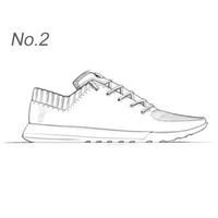 A2 sup Scarpe casual Sneaker da uomo firmata per tutte le partite Scarpe da ginnastica sportive nere bianche grigie
