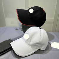 Designer Ball Caps Distintivo ricamato Coppia di tela Cappello da baseball Cappello Duck Lingua Cappello da sole Sport Sunale Sun Cappello da sole Cappello Cappello da cavalle