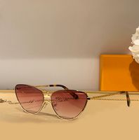 Star Cat Eye Sunglasses Gold Pink Gradient Women Sun Glasses...