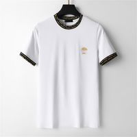 Tee-shirts pour hommes de créateurs marques de mode en noir et blanc classiques broderie monogramme imprimer 100% coton multi-styles T-shirt en vrac pour femmes Street Hip-hop 3xl