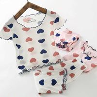 Наборы одежды летняя одежда с короткими рукавами пижамы наборы малыш