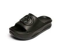 Дизайнерские тапочки женщины Мужчины резиновый кожаный слайд мягкий удобный сандалий для обуви на клинжа