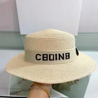 Cappelli di design nero cappello di lusso per uomo donna ordinario Summer Beach traspirante Lettera Gorras Decorative Multicolor Pagning Capone largo BRIM PJ064 C23