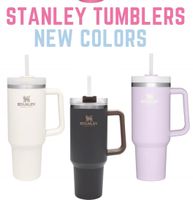 40oz with Stanley LOGO stainless steel tumblers with handle ...