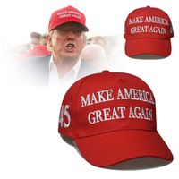 트럼프 활동 파티 모자 면화 자수베이스 볼 트럼프 45-47 미국을 위대한 스포츠 모자로 만듭니다.