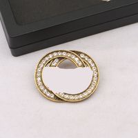 20style Fashion Brand Letter Designer Brooch High- Quality Le...