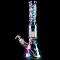 Dasiy Glass Water Bongs Annunci per fumare tubi in miniatura per olio riciclatrice di piattaforme per beche arcobale