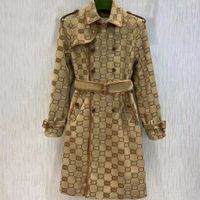 B898 Autumn womens trench coats designer luxury Women Windbr...