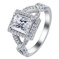 Wedding Rings Top Quality Luxury Women Ring 2023 Vintage Bra...