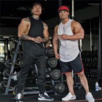 Canotte maschili tops muscoli muscoli brand abbigliamento palestra fitness uomo top gilet sportivo bodybuilding stringer cotone sottoscala sexy