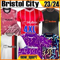 4XL 23 24 Bristol City maglie da calcio Home Red Away Blue The Robins PATERSON WELLS WEIMANN Uomo bambini kit calzini set completo camisetas de futbol maglia da calcio Uniformi