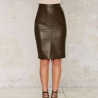 Skirts Custom Made Fashion Women Sexy Slim High Waist Solid ...