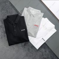 Mens Polos Shirt Designer T Shirts Summer Polo Tops Print Ts...