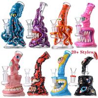 Unique Heady Glass Bongs Halloween Style Hookahs Water Pipes...