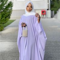 Этническая одежда Рамадан Джилбеб 1 пьеса Хмар Абая Скромное платье с одеждой для одежды