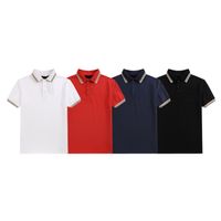 2023SS New Mens 디자이너 티셔츠 파리 패션 Tshirts 여름 티셔츠 폴로 티 남성 최고 품질 100%면 상위 ST0595