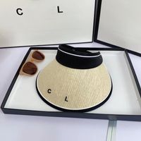 Brand de designer Luxo feminino Luxo Chapéu de sol