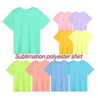 US Sublimation Light Color Polyester Rush Party Supplies Unisextex Hotless Felling Shirtize футболка логотип Print